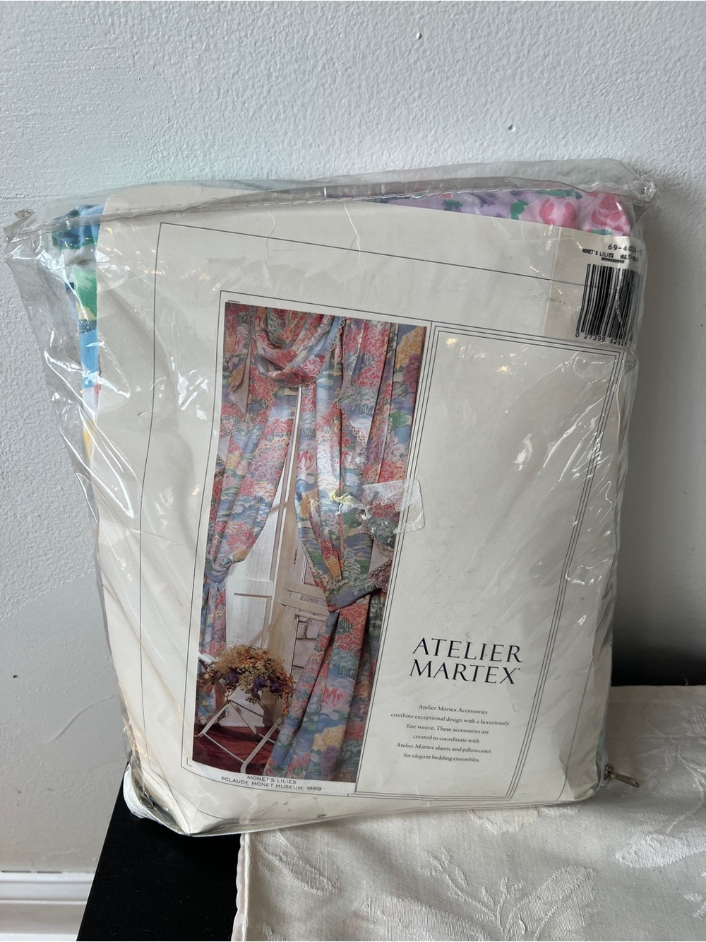 Vintage Atelier Martel Claude Monet Water Lilies Lined Draped